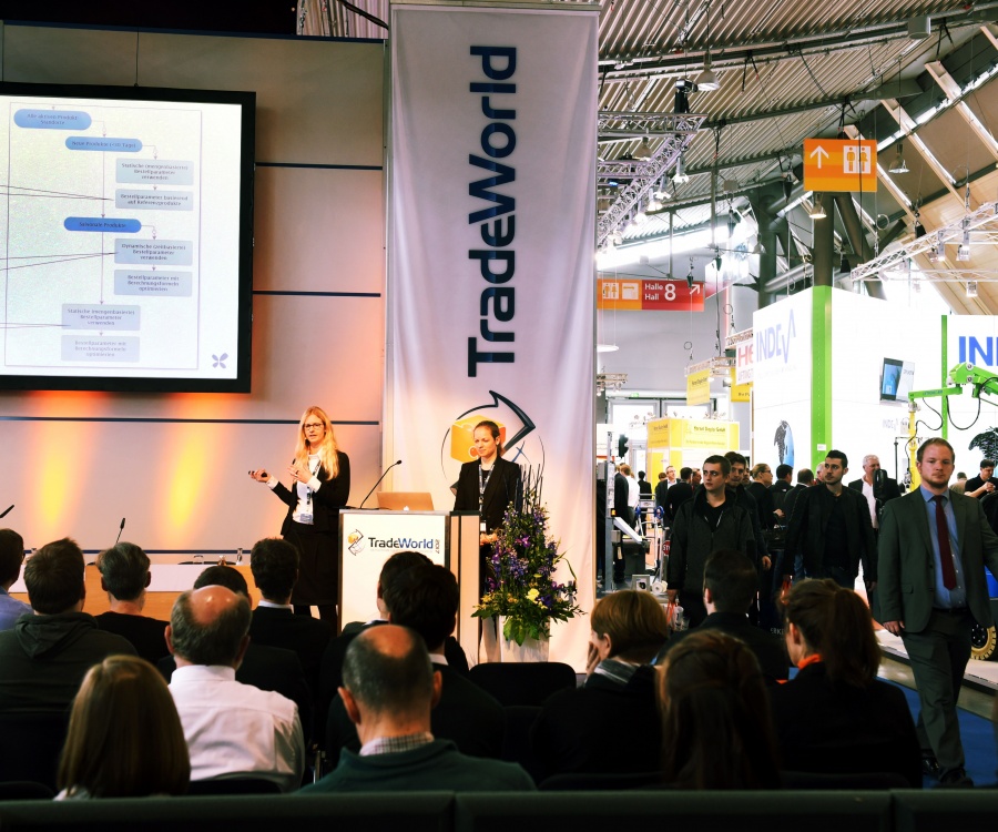 Foto: Tradeworld im Rahmen der Logimat 2019