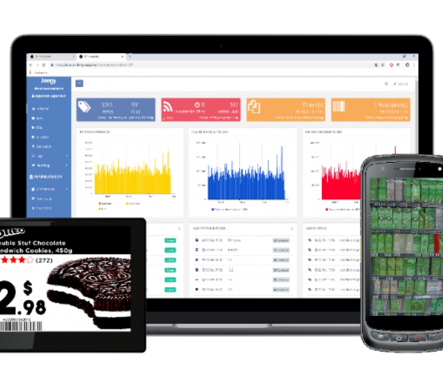 Foto: VUSION Pulse Software von SES-imagotag