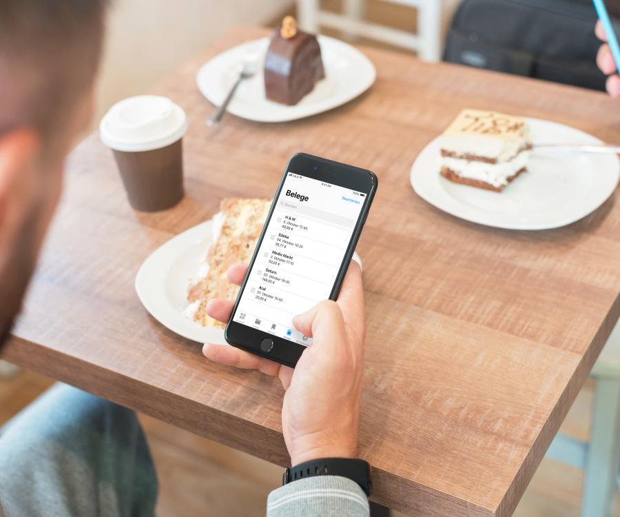 Foto: Adieu Kassenbon aus Papier: alle Belege in einer App...
