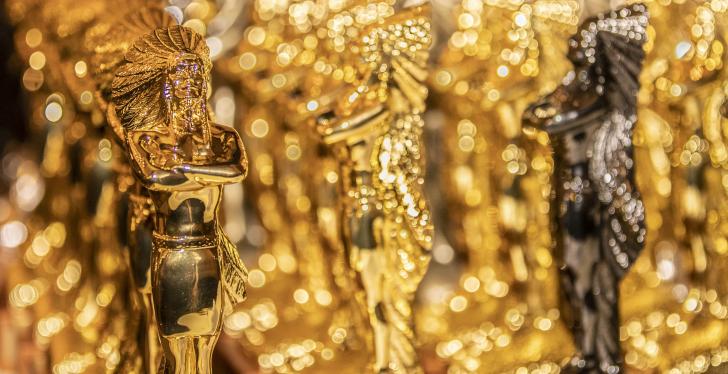 Goldene Indianerfigur - der POPAI Award