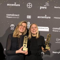 Thumbnail-Foto: Frischepost-Gründerinnen gewinnen Digital Female Leader Award...