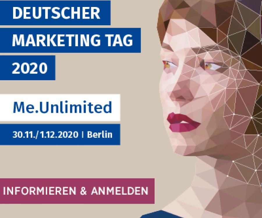 Foto: Der Deutsche Marketing Tag  2020 – Me.Unlimited...