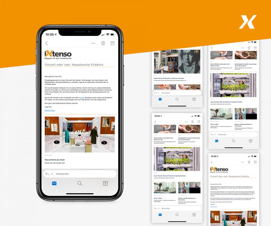 Foto: iXtenso-Newsletter – Never miss a story!