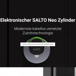Thumbnail-Foto: Microsite zum neuen SALTO Neo Zylinder