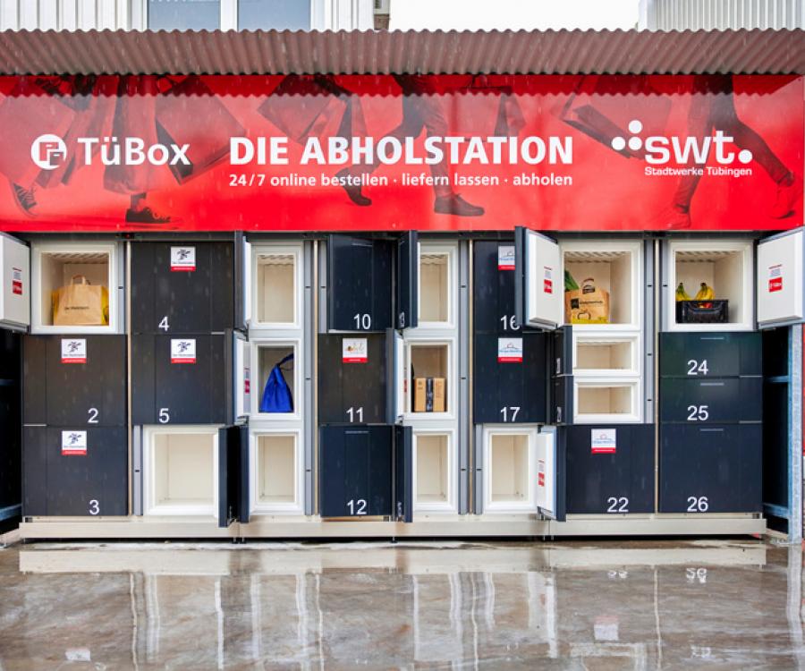 Foto: Stadtwerke Tübingen nehmen Abholstation „TüBox“ in Betrieb...