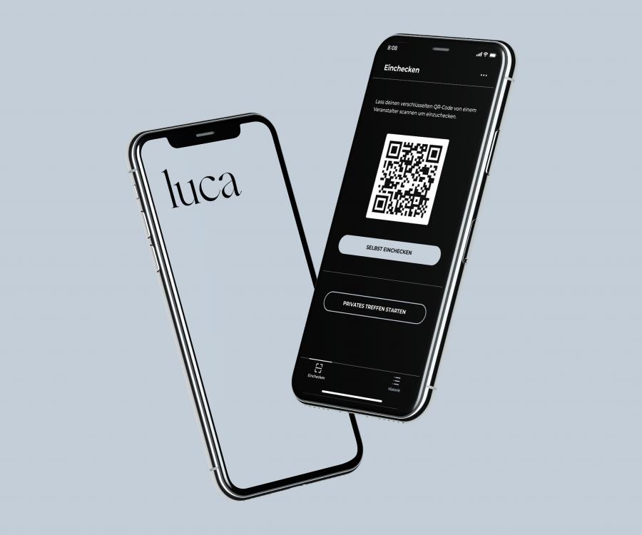 Foto: Digitale Kontaktverfolgung im Handel: neue Luca-App...