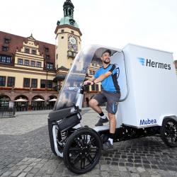 Thumbnail-Foto: Urbane Mobilität: Cargobikes in der Logistik...