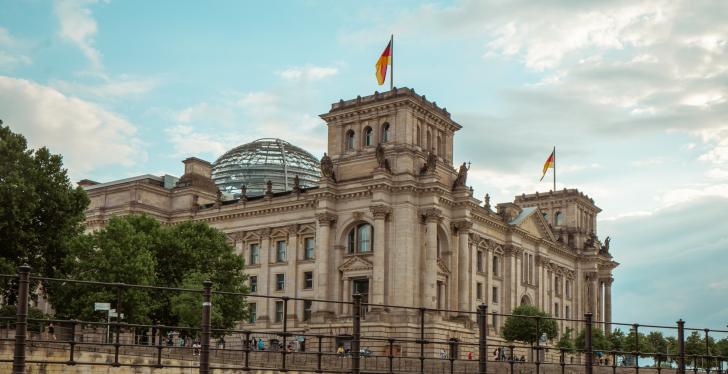 Bundestagsgebäude in Berlin