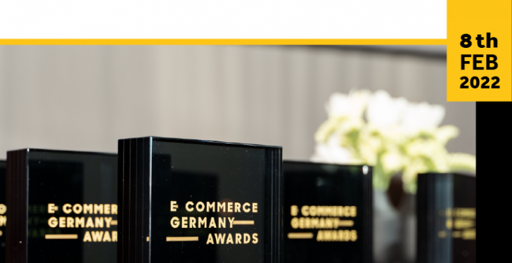 Infobanner vom E-Commerce Germany Award