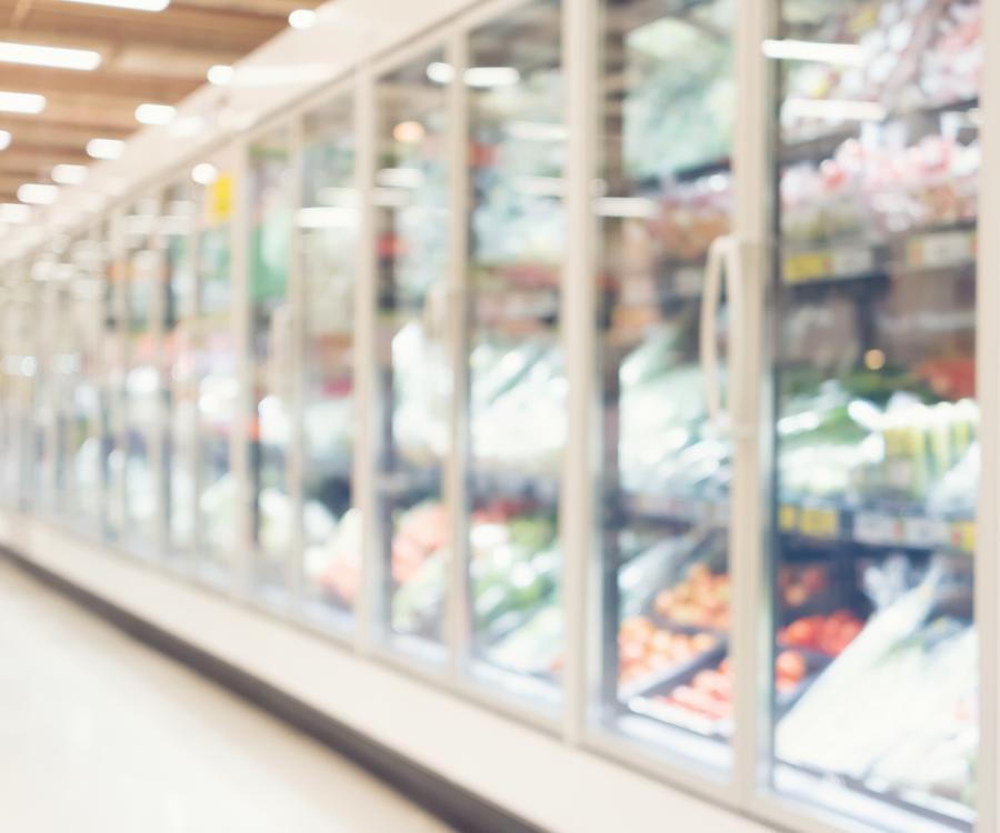 Foto: Immer mehr gekühlte Waren im Supermarkt