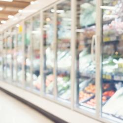 Thumbnail-Foto: Immer mehr gekühlte Waren im Supermarkt