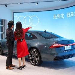 Thumbnail-Foto: Audi eröffnet weltweit größten Audi Store in Shanghai...