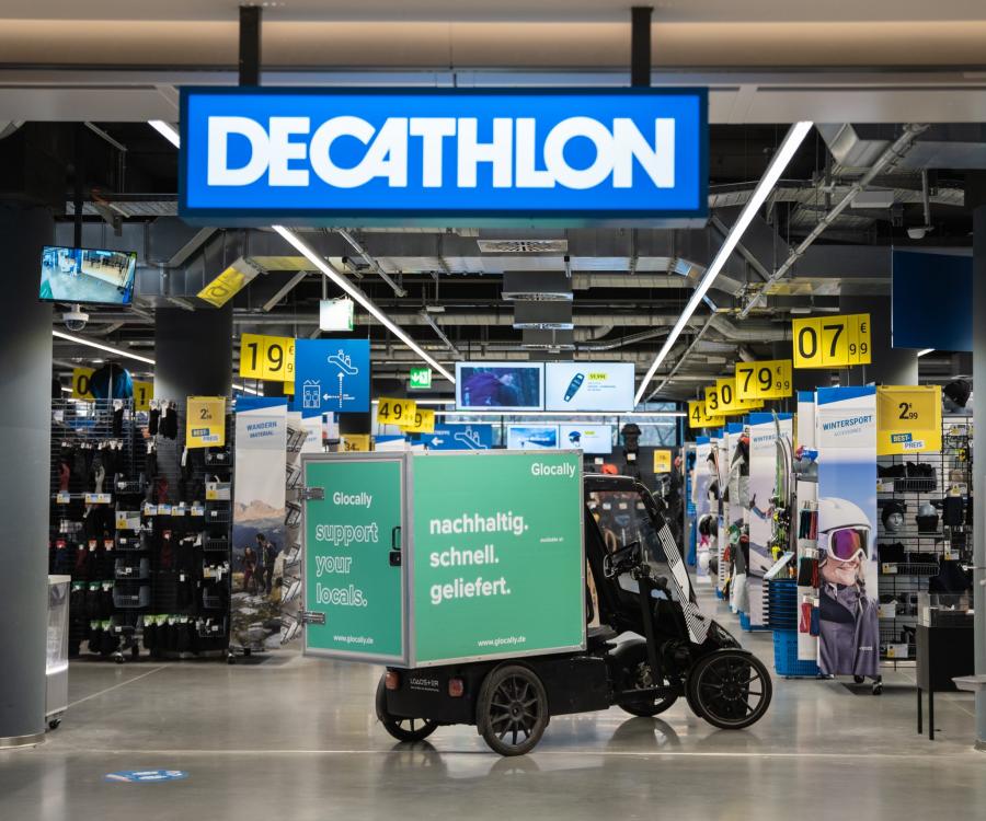 Foto: DECATHLON Deutschland startet mit CO2-freundlicher Same-Day-Lieferung...