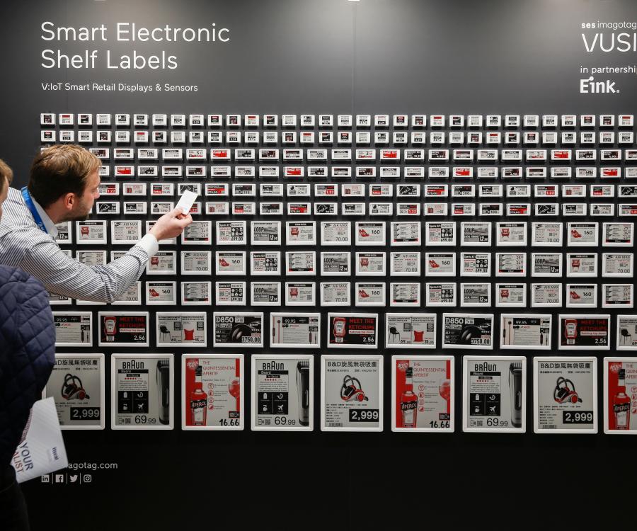 Foto: Electronic shelf labels – elektronisch ausgezeichnet...