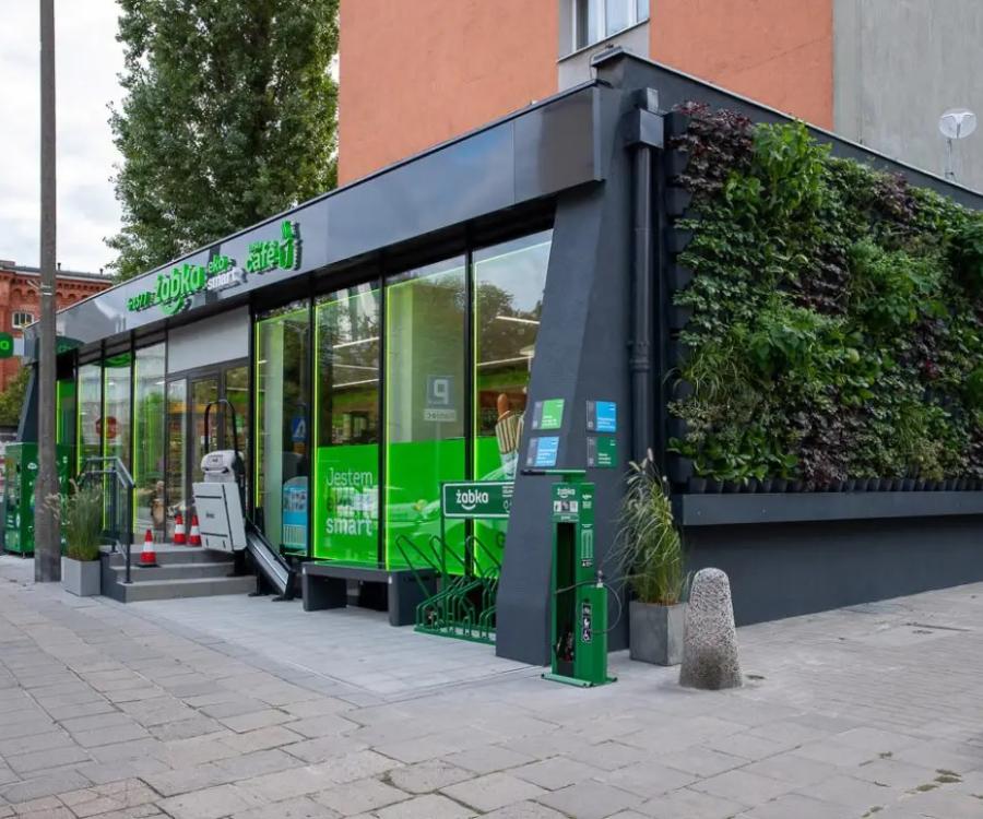 Foto: Zabka präsentiert neuen Eko Smart Shop