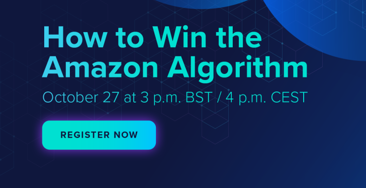Webinar-Einladung How to Win the Amazon Algorithm