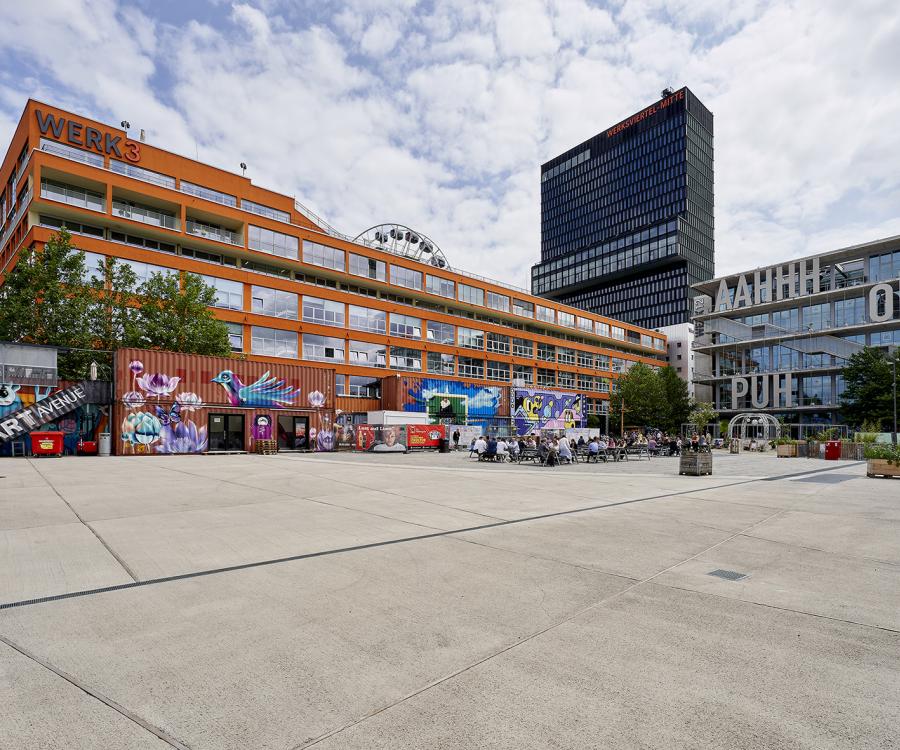 Foto: Werksviertel-Mitte in München setzt auf  Zutrittslösung von Salto...