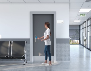 Foto: Elektronische Langschildbeschlag XS4 One S