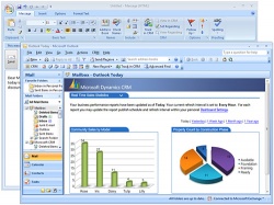 Microsoft Dynamics CRM, 2007 Microsoft Office System, Windows Vista und...