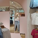 Innenausstattung des ONLY-Stores in Bonn.
