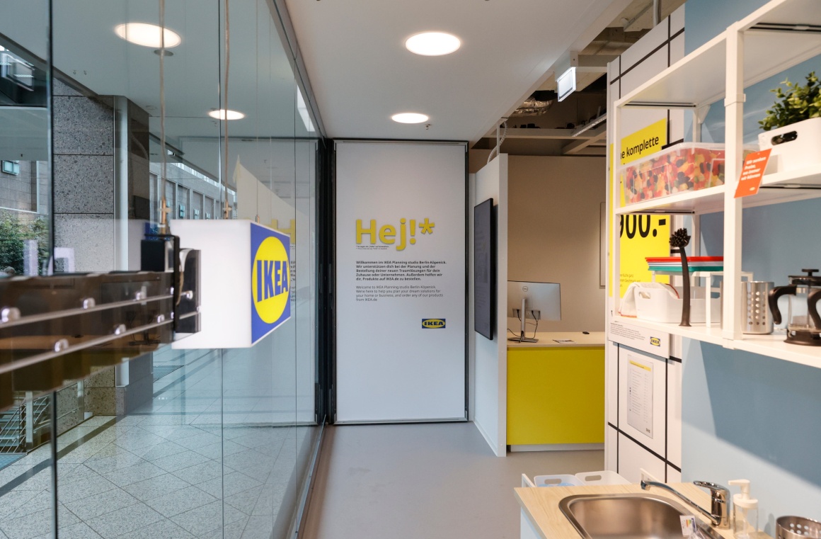 Innenansicht des IKEA-Planungsstudio in Berlin-Köpenick...