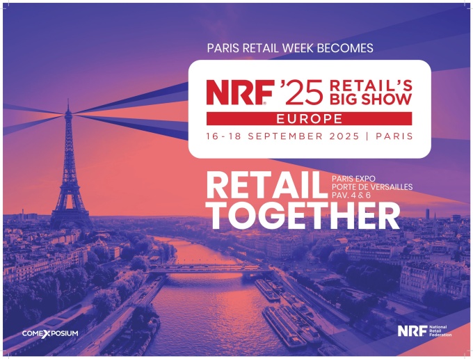 Logo der Veranstalrtung NRF Europe