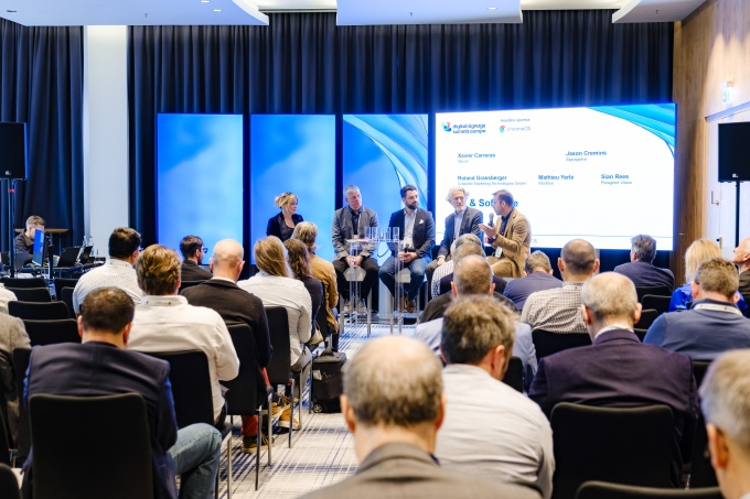 Vortrag während des Summits mit Publikum