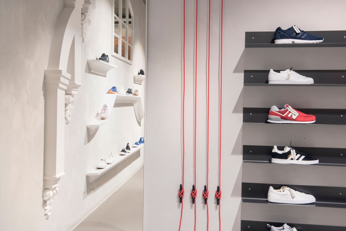 Foto: So kann Shopdesign aussehen: Sneakstar in Flensburg...