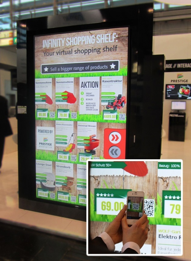 Foto: Das digitale Regal für den smarten Shopper