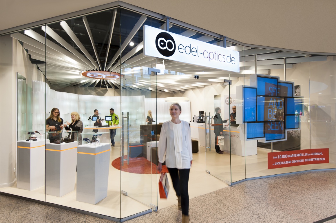 Foto: Onlineoptiker Edel-Optics eröffnet zweite Stationär-Filiale...