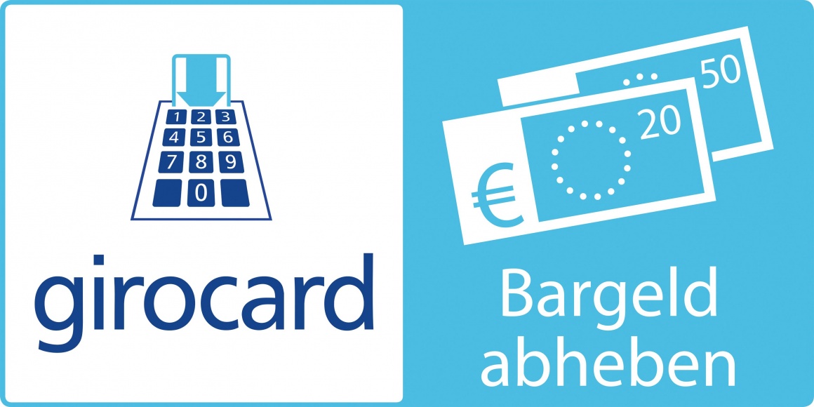 girocard Bargeld abheben Logo; copyright: obs/CardProcess GmbH/www.girocard.eu...