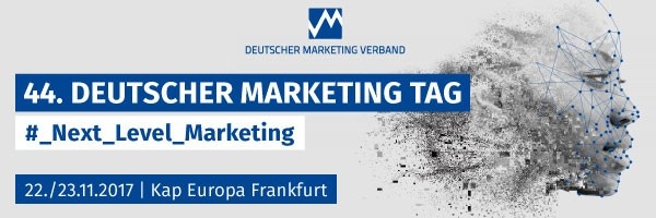 Foto: Banner für den 44. Deutschen Marketing Tag; copyright: Management Forum...