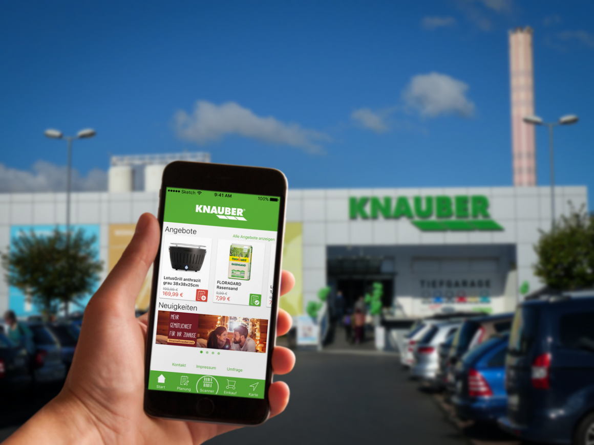 Foto: Knauber: Startschuss für Smart Shopping mit sellfio...