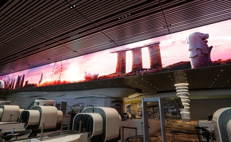 Foto: Changi Flughafen Terminal 4, Singapur; copyright: InAVation Awards...
