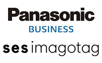 Grafik: Logos von Panasonic und SES-imagotag; copyright: SES-imagotag...