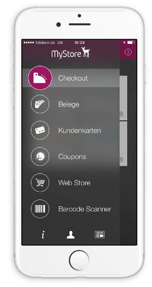 Foto: Die NuBON ‚MyStore’-App verbindet Stationärhandel, Online und Mobile...