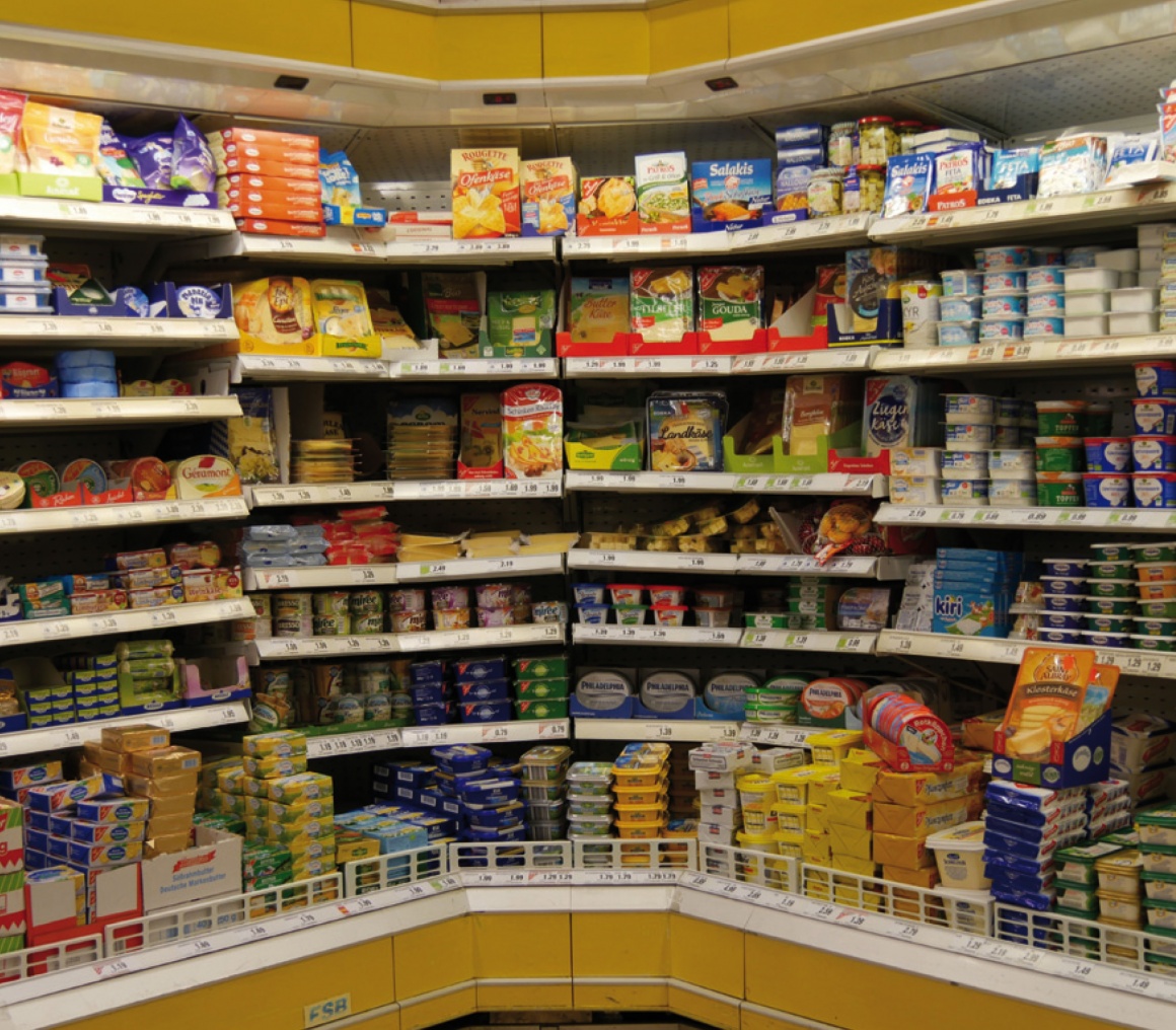 Kühlregal im Supermarkt; copyright: Dr. Steinmaßl Managementberatung...