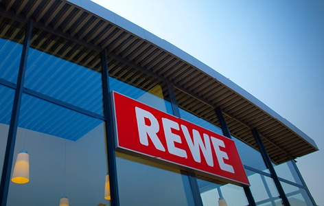 Logo des Rewe-Marktes